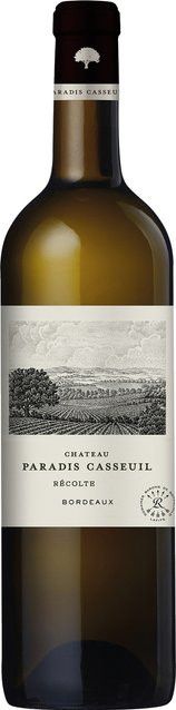 Chateau Paradis Casseuil Blanc, Sauvignon Blanc Weißwein, Bordeaux, 2024, trocken, 0,75 l - Bild 1