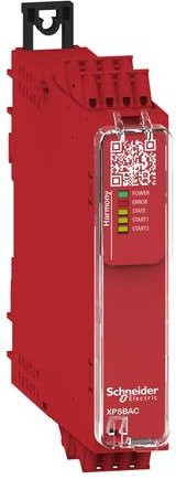 Schneider Electric XPSBAC14AC Sicherheitsmodul mit Schraubanschluss in Rot - Bild 1