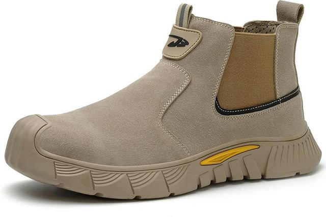 Sicherheitsschutzschuhe für Herren von Shoekeeper in Grau mit Stahlkappe und Anti-Rutsch-Sohle - Bild 1
