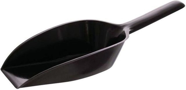 Schneider Mehl- und Gewürzschaufel aus Polyethylen in Schwarz mit 230 ml Volumen und einer Länge von 25 cm - Bild 1