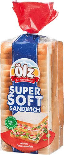 Ölz Super Soft Sandwich Toast 750 g - Bild 1