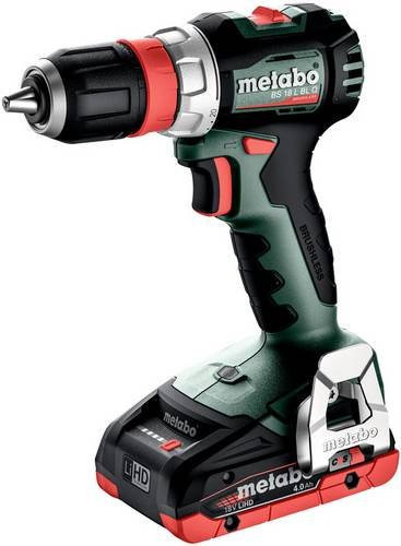 Metabo BS 18L BL Q 613156800 Akku-Bohrschrauber 18V mit 4Ah Li-Ion Akku, bürstenlos, grün - Bild 1