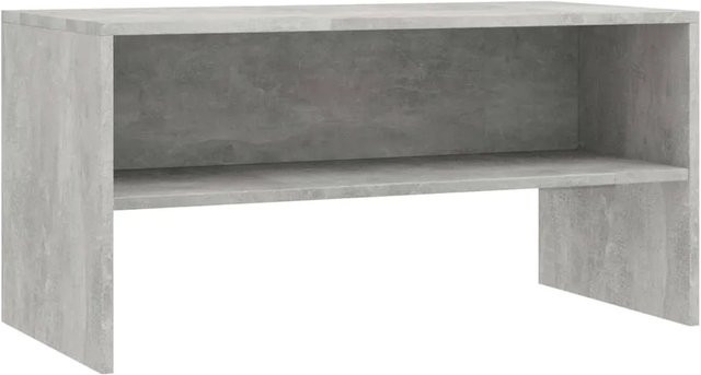 vidaXL TV-Schrank aus Holzwerkstoff in Betongrau matt, B/T/H: 80 x 40 x 40 cm - Bild 1