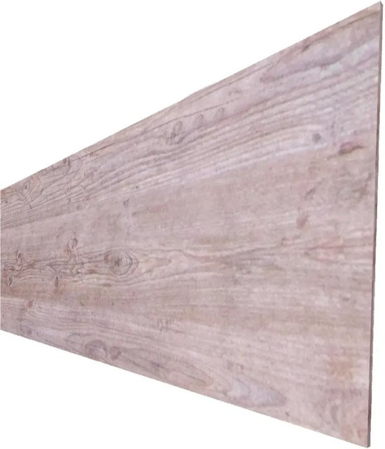 GroJaPremo Einzelprofil Holzoptik in Braun, HPL, B: 45 cm, H: 180 cm, Stärke: 0,8 cm - Bild 1