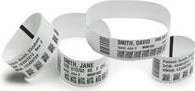 Zebra Z-Band Ultrasoft Beschriftungsband, Weiß, 6 Stück - Bild 1