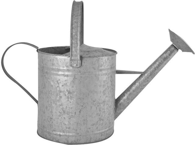 Vintage Gießkanne aus Zink im Landhaus-Stil, Volumen: 3,5 l - Bild 1