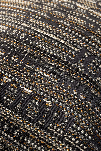 Polsterkissen JOOP! FABRICS COLLECTION LOGO STATEMENT in Kiesel, B/T/H: 50 x 50 x 50 cm - Bild 2