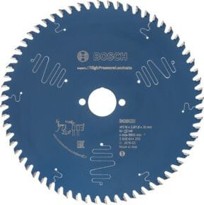 Bosch Kreissägeblatt Expert for High Pressure Laminate, Carbide Tipped, Blau, Durchmesser: 216 mm, Bohrung: 30 mm, Dicke: 2,8 mm, Zähnezahl: 64 - Bild 1