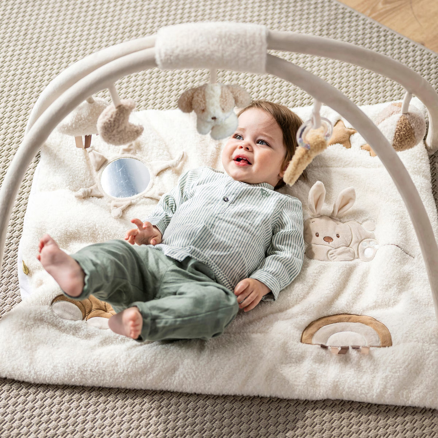 Nattou TEDDY Spielbogen mit Krabbeldecke ab Geburt Unisex beige - Bild 2