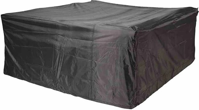 AeroCover Wasserabweisende Schutzhülle für Sitzgruppen aus Ripstop-Polyester, Anthrazit, B/T/H: 180 x 110 x 70 cm - Bild 2