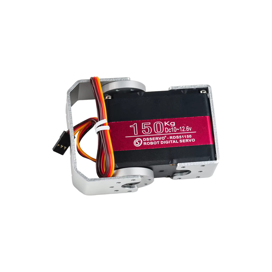 Dsservo RDS51150 Doppelwellen-Digital-Roboterservo, aus Metall, mit U-Montagehalterung, IP66, wasserdicht, 180/270 Grad - Bild 2
