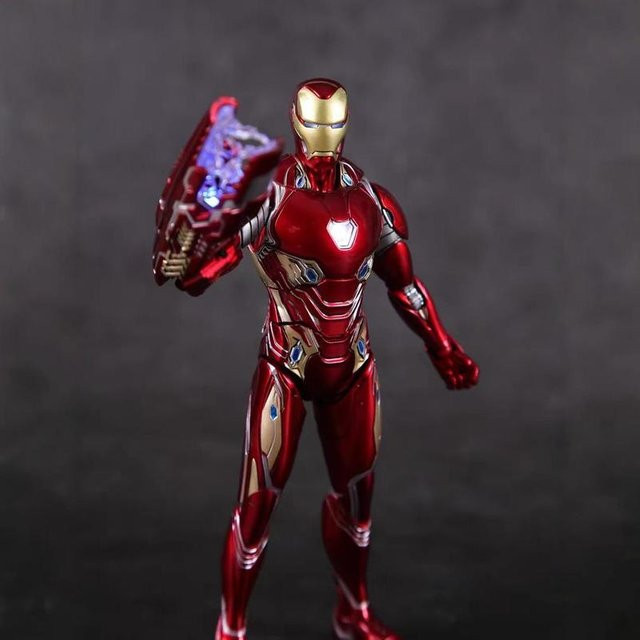 Hot Toys Marvel Iron Man Mk50, Metallfigur, leuchtendes Gelenk, beweglich - Bild 1