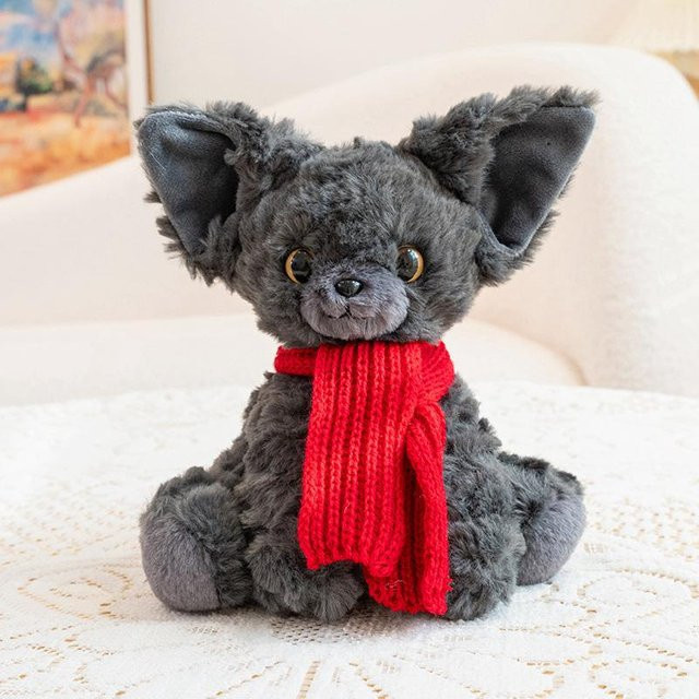 Kawaii Devon Rex Katzen Verkleidungs Plüschtiere, Kuschelpuppe, ab 14 Jahren - Bild 1