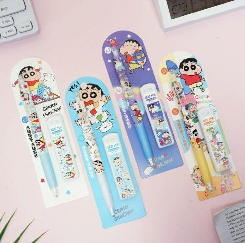 Yiran toy 1 Crayon Shinchan Automatischer Bleistift mit HB Graphit Mine in Mehrfarbig - Bild 1