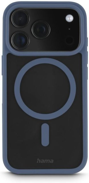 Magnetische Frame Protect Handyhülle für Apple iPhone 17 Pro, transparent in Blau - Bild 1