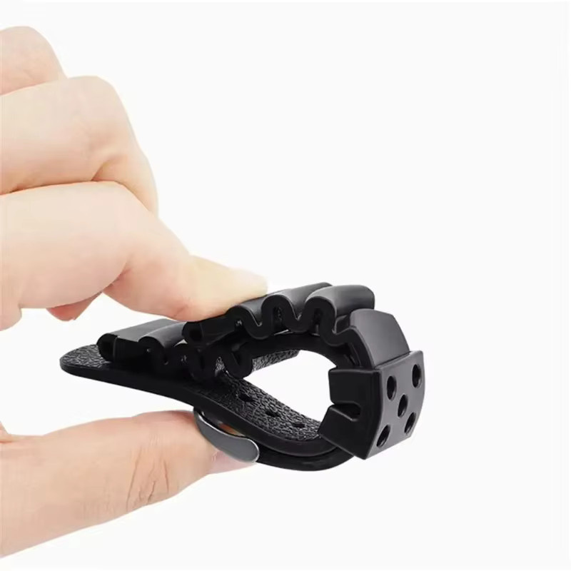 JBAILI Uhrenarmband Kautschuk, Schwarz, Unisex, 20mm/22mm - Bild 4