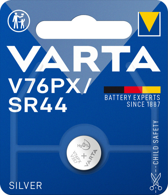 Varta Knopfzelle SR44 Silver Oxide V76PX 1,5 V 145 mAh - Bild 3