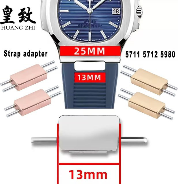 HUANGZHI Herrenarmband-Adapter Stecker Edelstahl, 13 mm - Bild 1