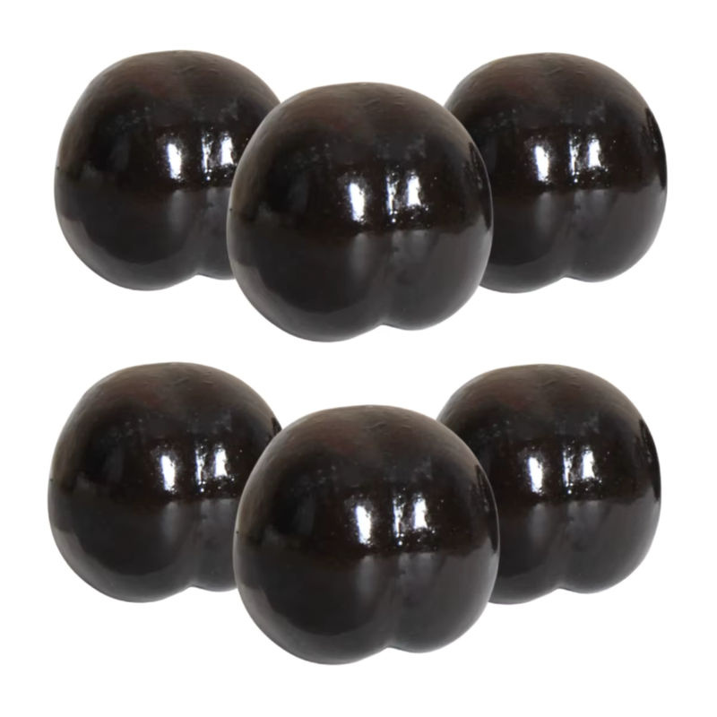 6 Stück künstliche schwarze Pflaumen als Dekoration für Home und Restaurant, Simulation Obst für Fotografie und Party-Dekoration - Bild 6