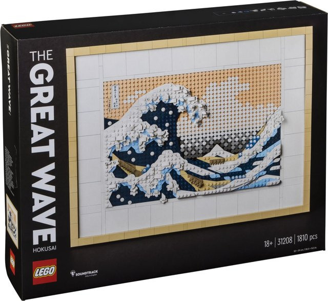 LEGO Hokusai Große Welle Konstruktionsspielzeug - Bild 2