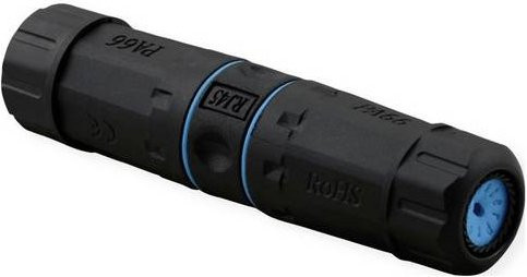 Value RJ45-Kupplung Netzwerk Adapter CAT 6 Ethernet LAN in Schwarz und Blau - Bild 1