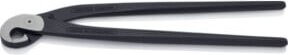 Knipex Fliesenlochzange Papageienschnabelzange schwarz atramentiert 200 mm - Bild 1