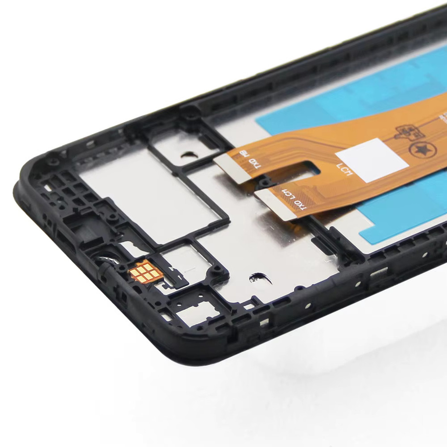 Samsung Ersatzbildschirm mit 6,5 Zoll LCD-Display und Touchscreen-Digitizer-Baugruppe für Samsung A045F SM-A045M in Schwarz - Bild 4