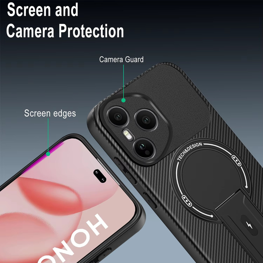 Clucy Magnetische Schutzhülle für Honor 400 Pro, Honor 400 Lite, Magic 7 Lite, X9C und X6C in Blau - Bild 4