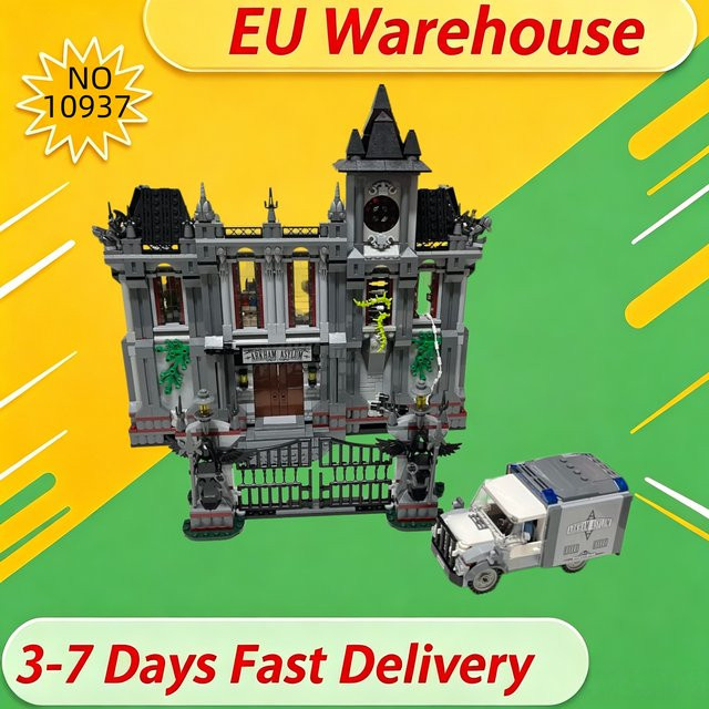 ZGECB Arkham Asylum Breakout Bausteine, 1619 Teile - Bild 1