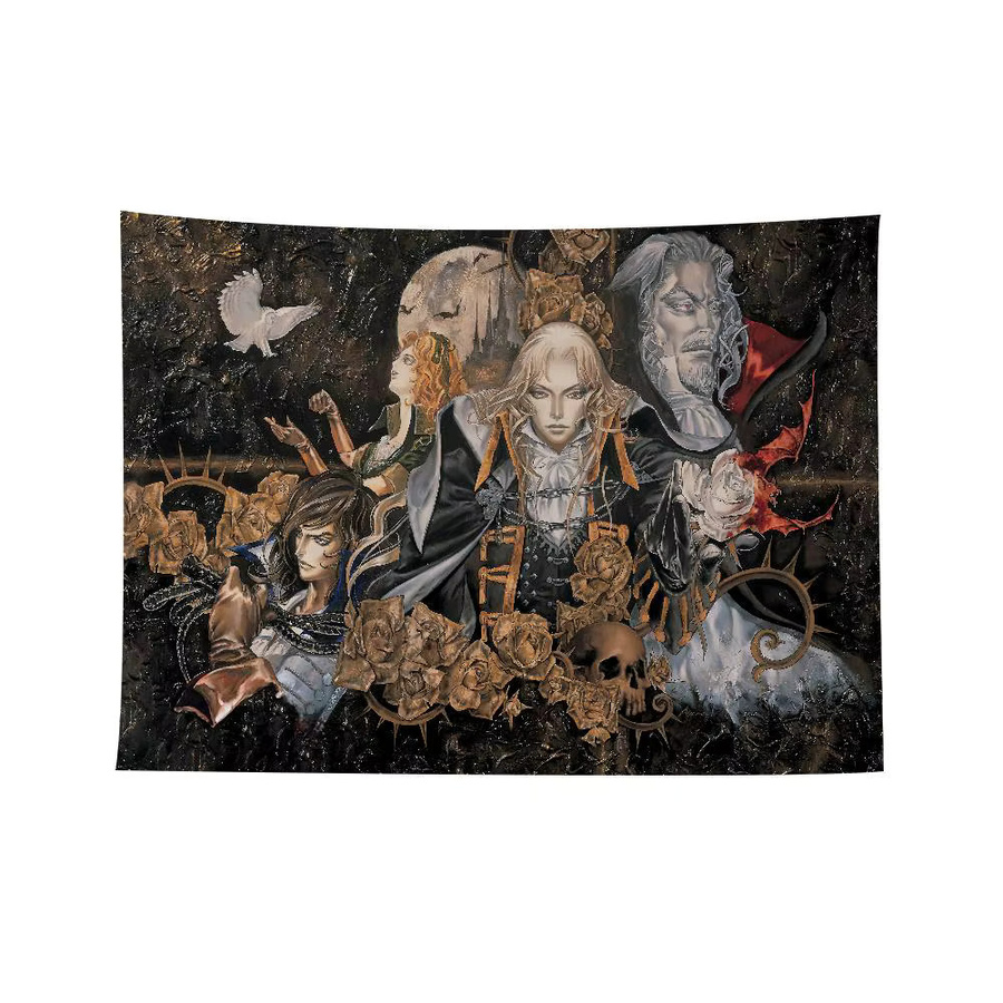 Potdemiel Wandteppich Buddha Boho Design Multicolour B: 70 cm, H: 50 cm - Bild 6