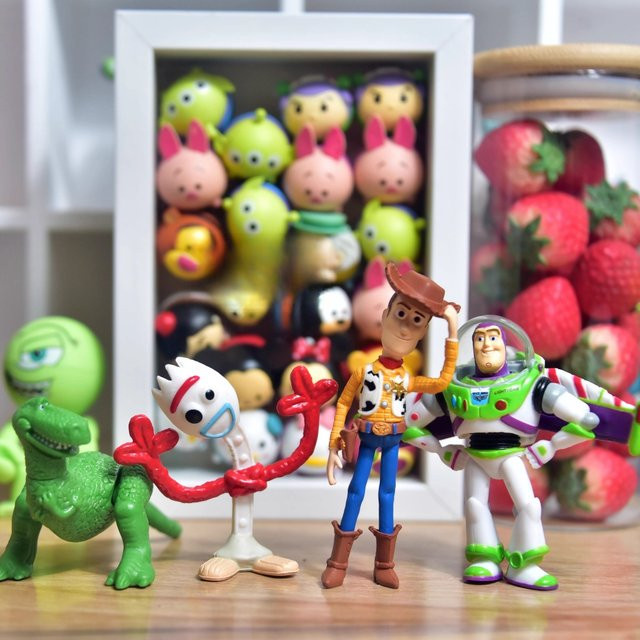 Hasbro Disney Woody Buzz Lighty Forky Rex Actionfiguren-Sammlung, Mini-Puppen, Set / Bundle - Bild 1
