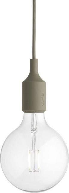 Muuto E27 LED Pendelleuchte in Transparent Green mit kugelförmigem Design - Bild 1