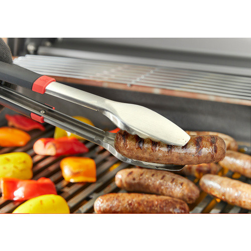 Weber Grillzange aus Edelstahl und Kunststoff in Schwarz und Silber - Bild 2