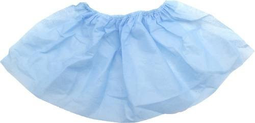 Quadrios 1903EC045 Reinraum Schuh-Überzieher Blau, 10 Stück, B: 17 cm, L: 41 cm - Bild 1