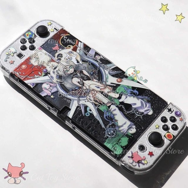 Bandai Anime Girl Schutzhülle für Nintendo Switch OLED und Ns in Multicolour - Bild 1