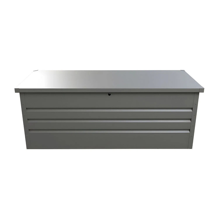 Gartenbox Tomaso von Vente-unique in Grau aus Stahl, Höhe: 165 cm - Bild 2
