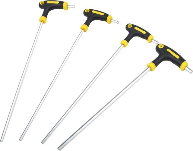 WOZOBUY T-Griff Schraubendreher-Set mit Torx und Hex Inbusschlüssel in 4mm, 5mm, 6mm und 8mm für Maschinen und Ingenieure - Bild 1
