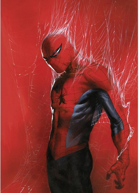 Komar Wandbild Marvel Spider-Man Through the Spider Web, Farbe: Rot, Breite: 50 cm, Höhe: 70 cm - Bild 1