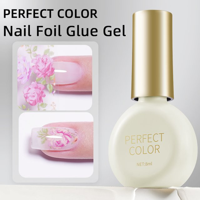 PERPECT COLOR Nagelfolien-Klebegel, 8 ml, Unisex - Bild 1