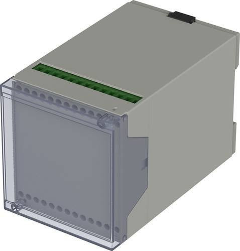 Bopla CN 70 AK-SET Hutschienen-Gehäuse aus ABS in Lichtgrau (RAL 7035), B/T/H: 70 x 75 x 109,5 mm - Bild 1