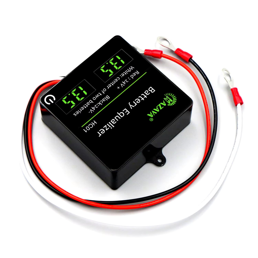 MAZAVA HC01 HC02 Batterie-Equalizer 24V 48V Aktiver Batteriekontroller für 4P Blei-Säure-Batterien in Schwarz - Bild 2
