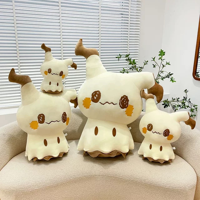 TAKARA TOMY Pokémon Mimikyu Plüschtier, Gelb, Weiß - Bild 1