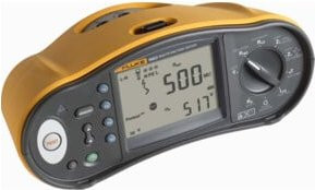 Fluke Installationstester Typ B FLK-1663 DE in Gelb - Bild 2