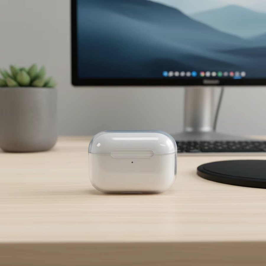 Stoßfeste Schutzhülle für Apple AirPods Pro 3, 2 und AirPods 4, 3, 1/2 in Transparent - Bild 4
