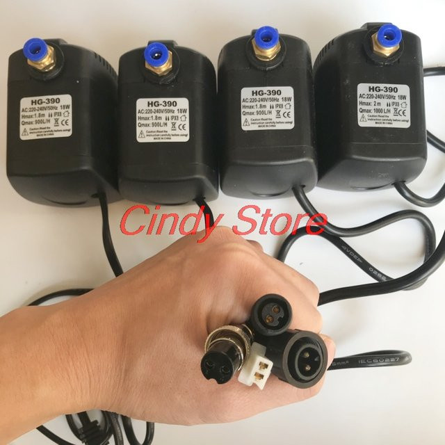 XINDIE Wasserpumpe für Sprühventilator HG-390, XD-18, CNHW HG-410 und BK-1800 in Schwarz - Bild 1