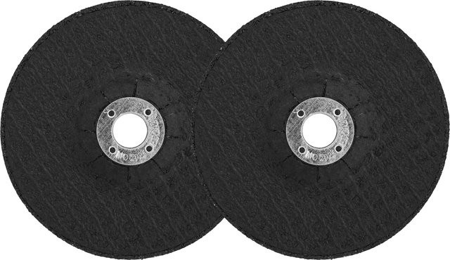 Parkside Metall-Schruppscheiben in Schwarz, Durchmesser: 76 mm, 2er-Set - Bild 1