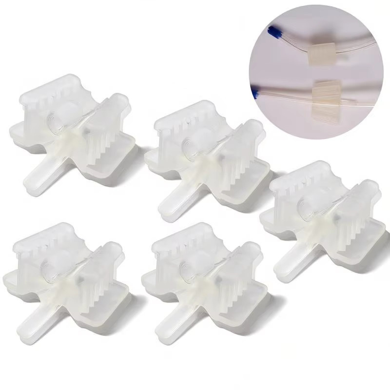 HNKMP Dental-Silikon-Mundstütze mit Speichelabsauger, 5 Stück, Unisex - Bild 2
