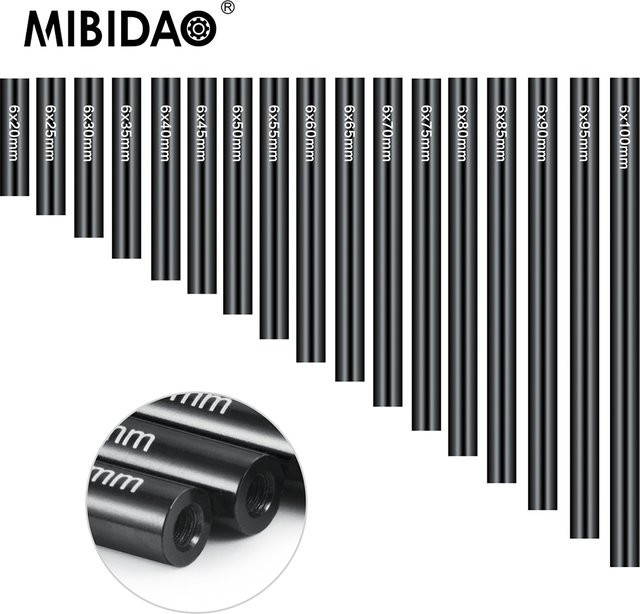 MIBIDAO Metal Pull Link Diameter 6.0mm für Axial 1/10 RC Crawler Model Parts - Bild 1