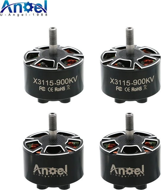 UAngel X3115 Bürstenloser Motor für FPV Freestyle und Long Range Cinelifter in Schwarz - Bild 1