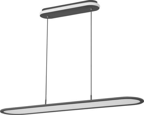 OSRAM HOMELIGHTING Office Line Panel Ellipse Deckenleuchte und Pendelleuchte, 57W, Schwarz, dimmbar - Bild 1